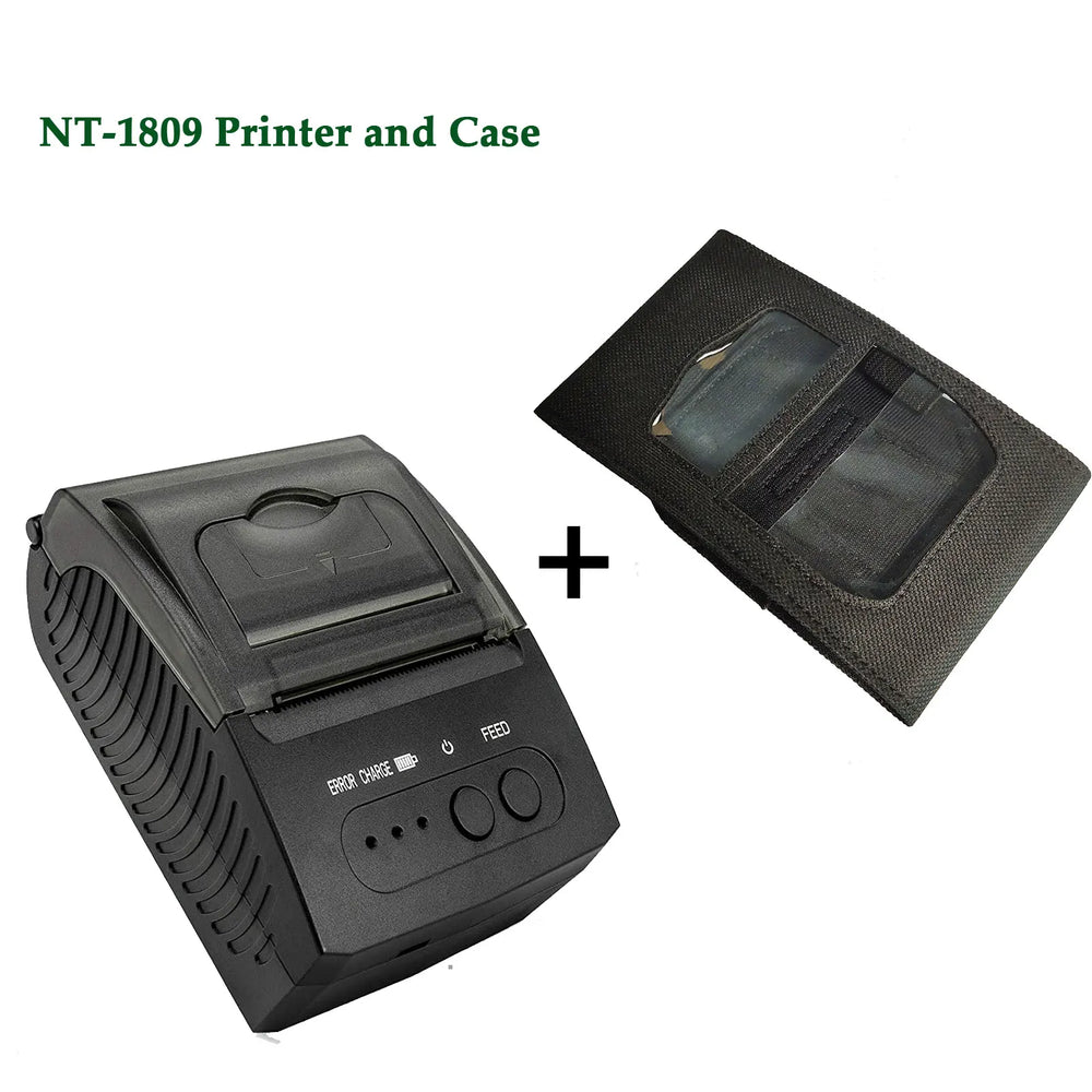 NETUM 1809 Mini 58mm Bluetooth Thermal Receipt Printer | Android iOS USB POS