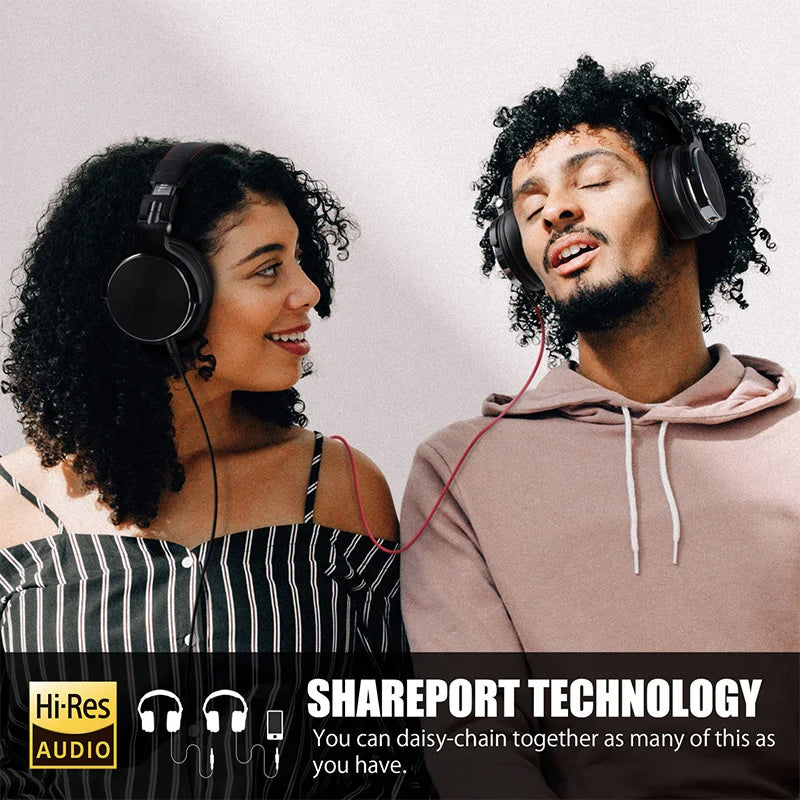 Oneodio Studio Pro 10/30/50 Wired DJ Headphones | Hi-Res HiFi Over-Ear Microphone