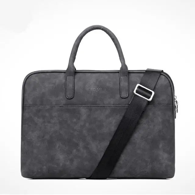 Jofoocow PU Waterproof Laptop Briefcase 13–15" | Scratch-Resistant Shoulder Bag