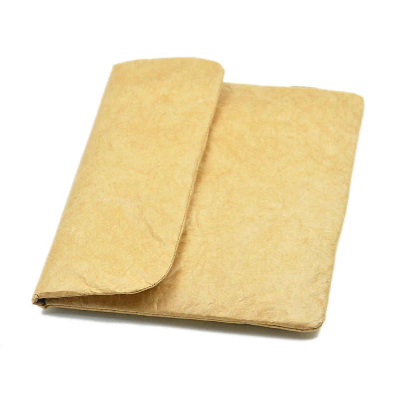Quoko Vintage Paper-Texture Laptop Sleeve 13–16" | MacBook Air/Pro Dell Huawei Case
