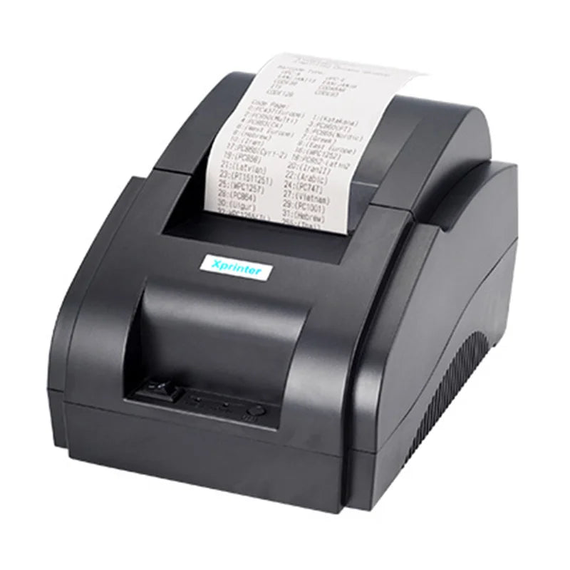 Xprinter 58mm Thermal Receipt Printer USB+BT | Android iOS POS Ticket Bill Machine