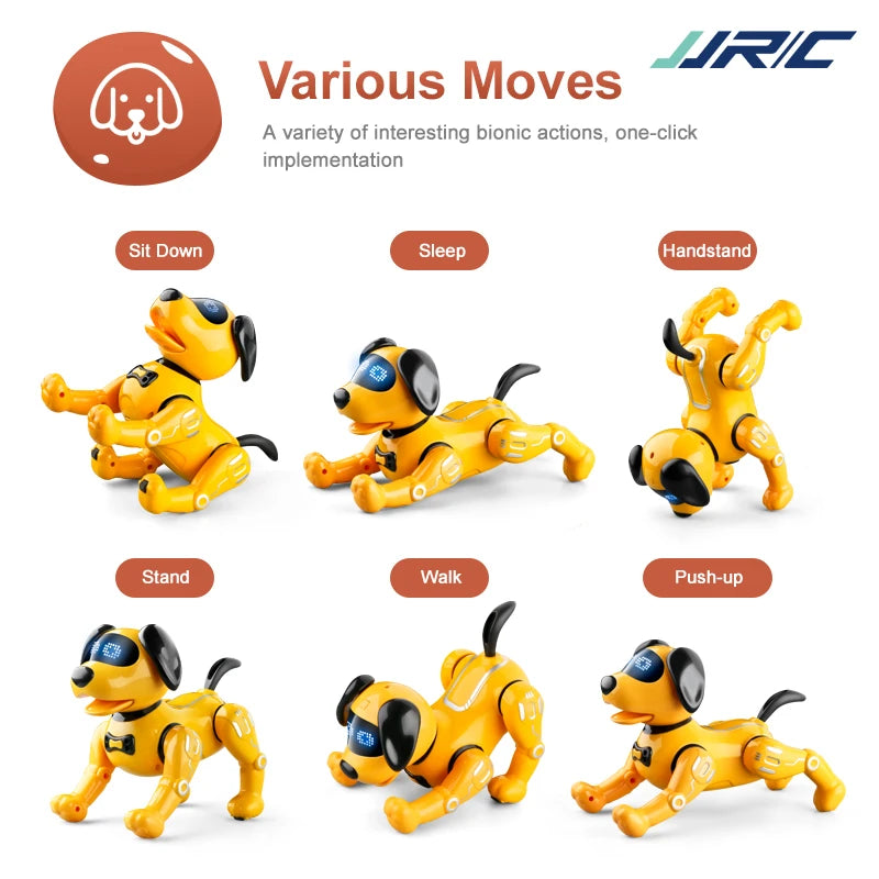 JJRC RC Robot Dog | Smart Talking Programming Dance Interactive Intelligent Toy