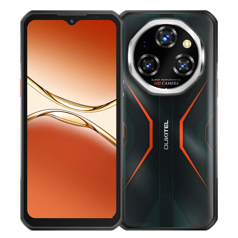 Oukitel WP55 Pro 5G Rugged Phone | 48GB+512GB 11000mAh 33W 108MP 6.6" FHD+