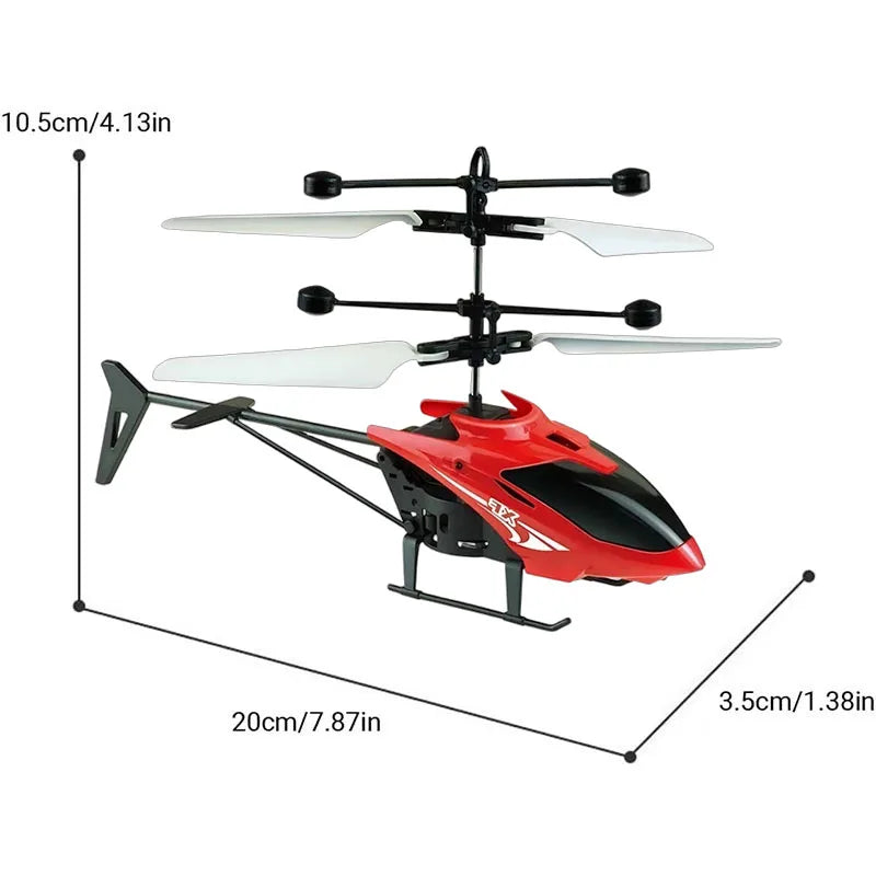 Mini RC Helicopter Infrared Gesture Sensing | Remote Control Aircraft Flying Toy