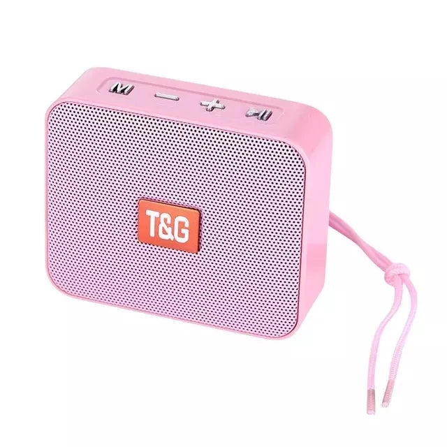 TG166 Portable Bluetooth Mini Boombox Speaker | USB TF Bass Column Outdoor