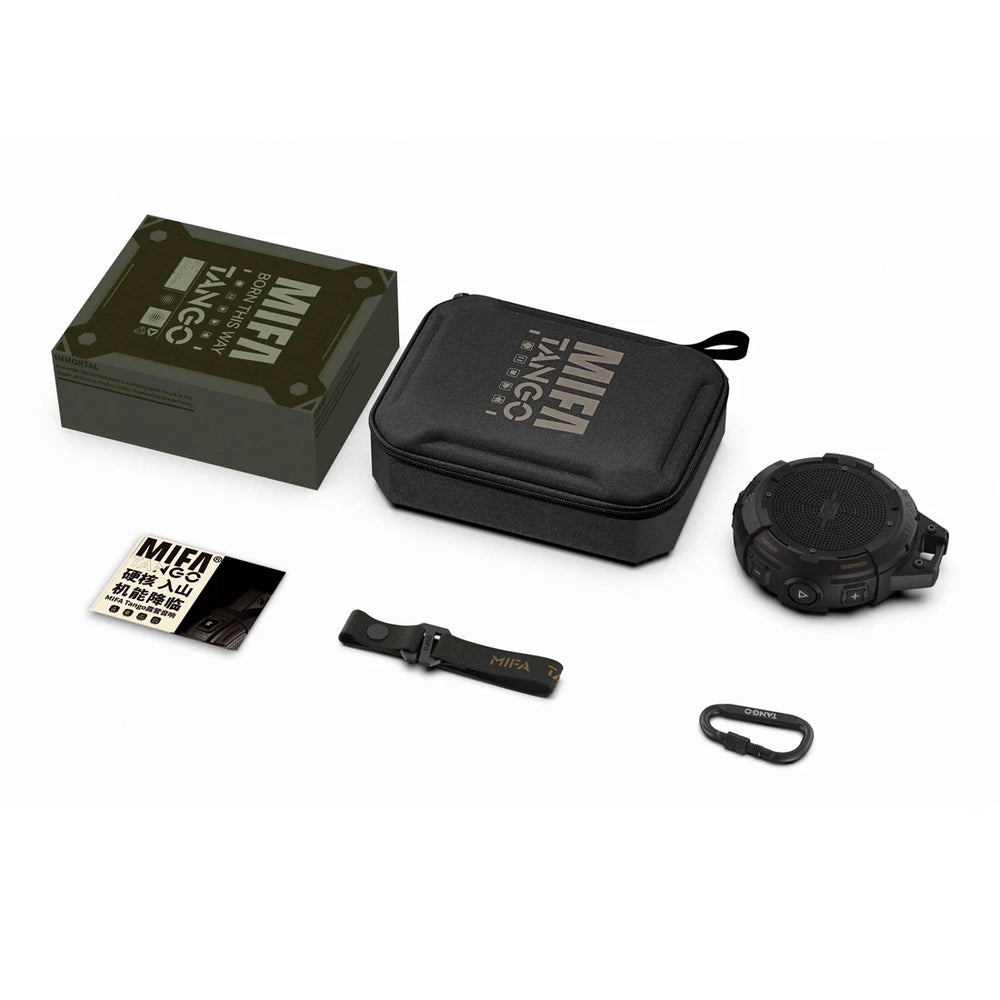 Mifa Tango Portable Bluetooth Speaker IP67 | Flashlight Shockproof 25H Bold Bass
