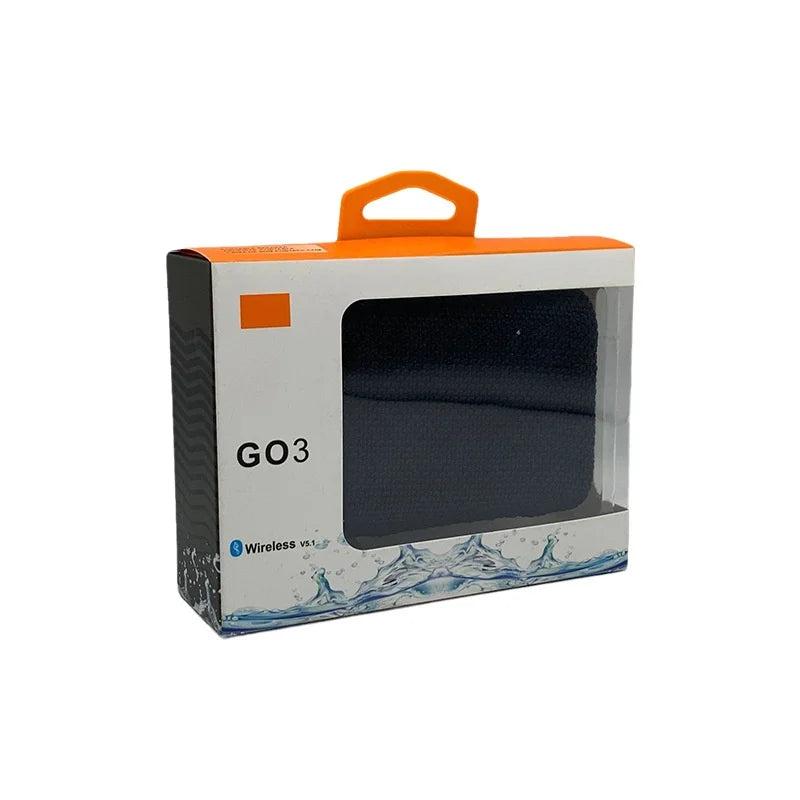 QUEED GO3 Ultra-Portable Bluetooth Speaker | Mini Bass Outdoor Travel Home
