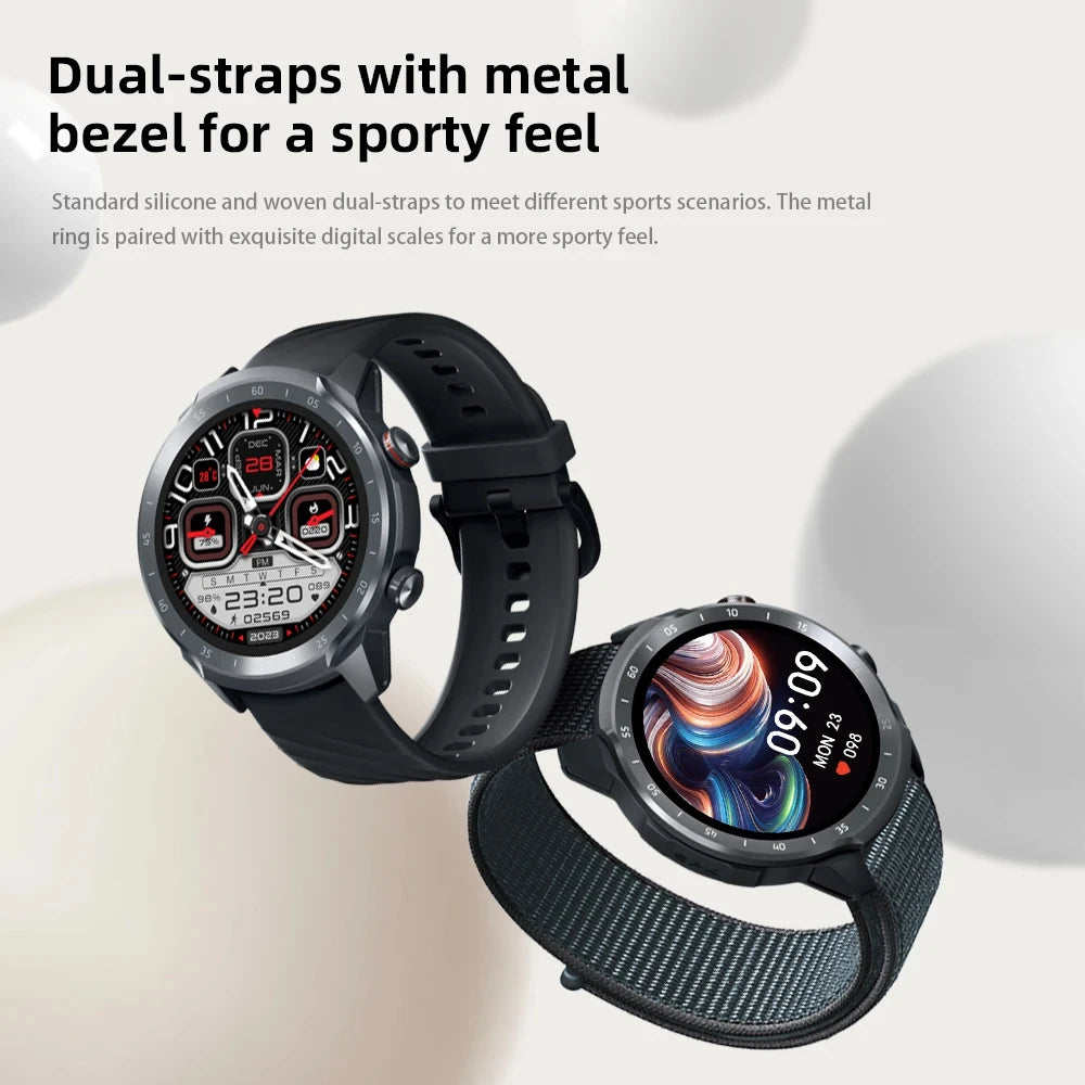 Mibro A2 Global Smartwatch 1.39" HD | 2ATM Fitness Monitoring Sport Men Women