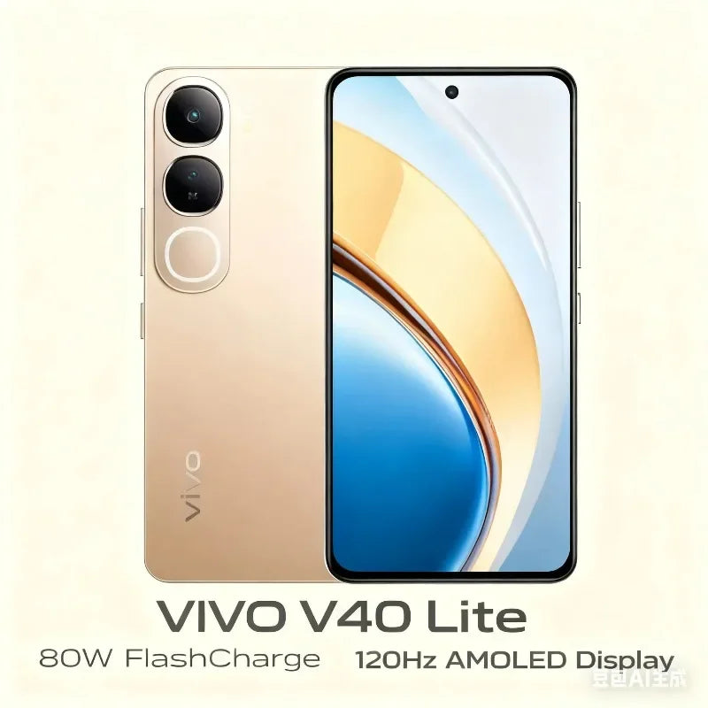 VIVO V40 Lite Smartphone | 6.78" HD+ 50MP 5000mAh 44W Fast Charge Android 14