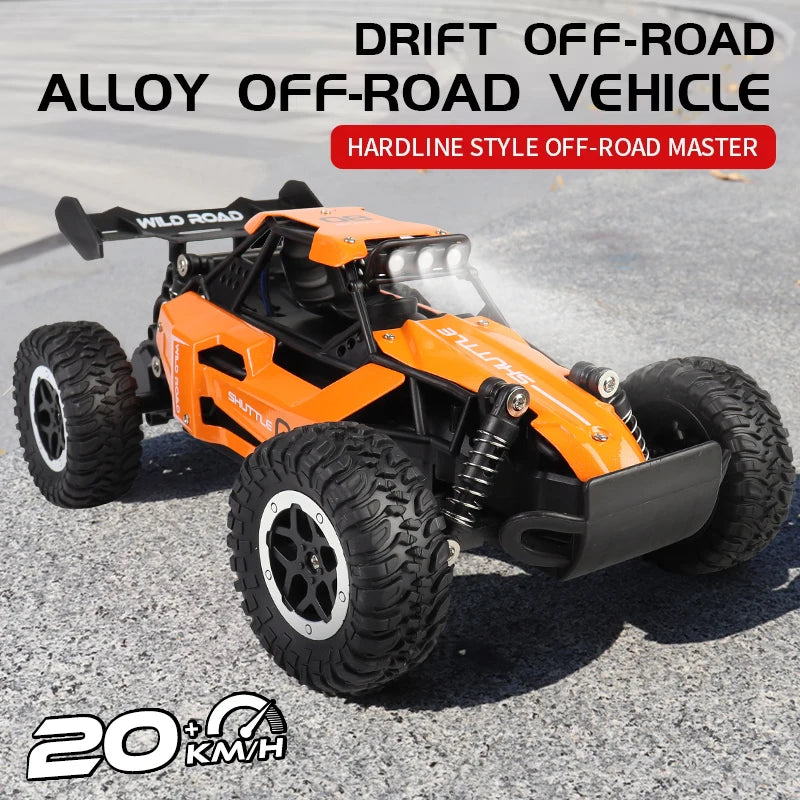 ZWN 2.4G RC Car 1:16/1:20 2WD LED Light | Off-Road Climbing Vehicle Outdoor Toy