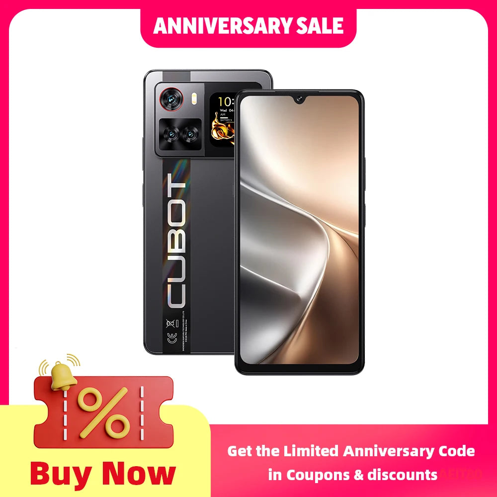 Cubot X100 5G Smartphone Dimensity 7025 | 6.88" 16GB 256GB 64MP 5100mAh Android 15