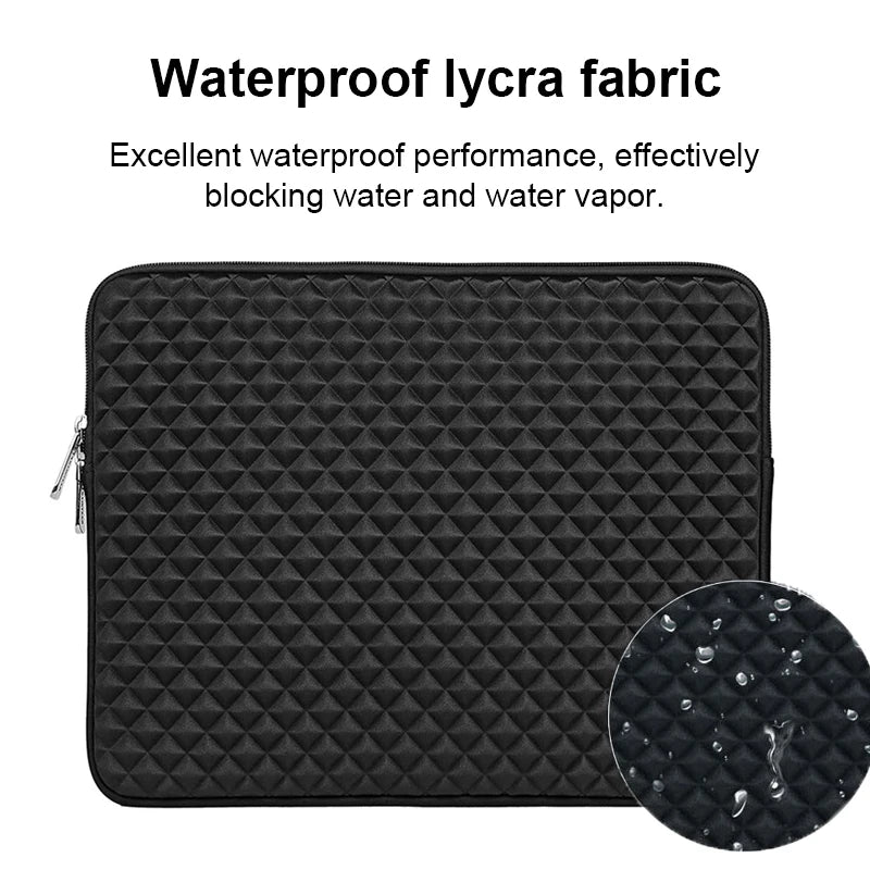 KOJESHUN Laptop Sleeve 11–15" Lycra | Waterproof MacBook Xiaomi Huawei HP Cover