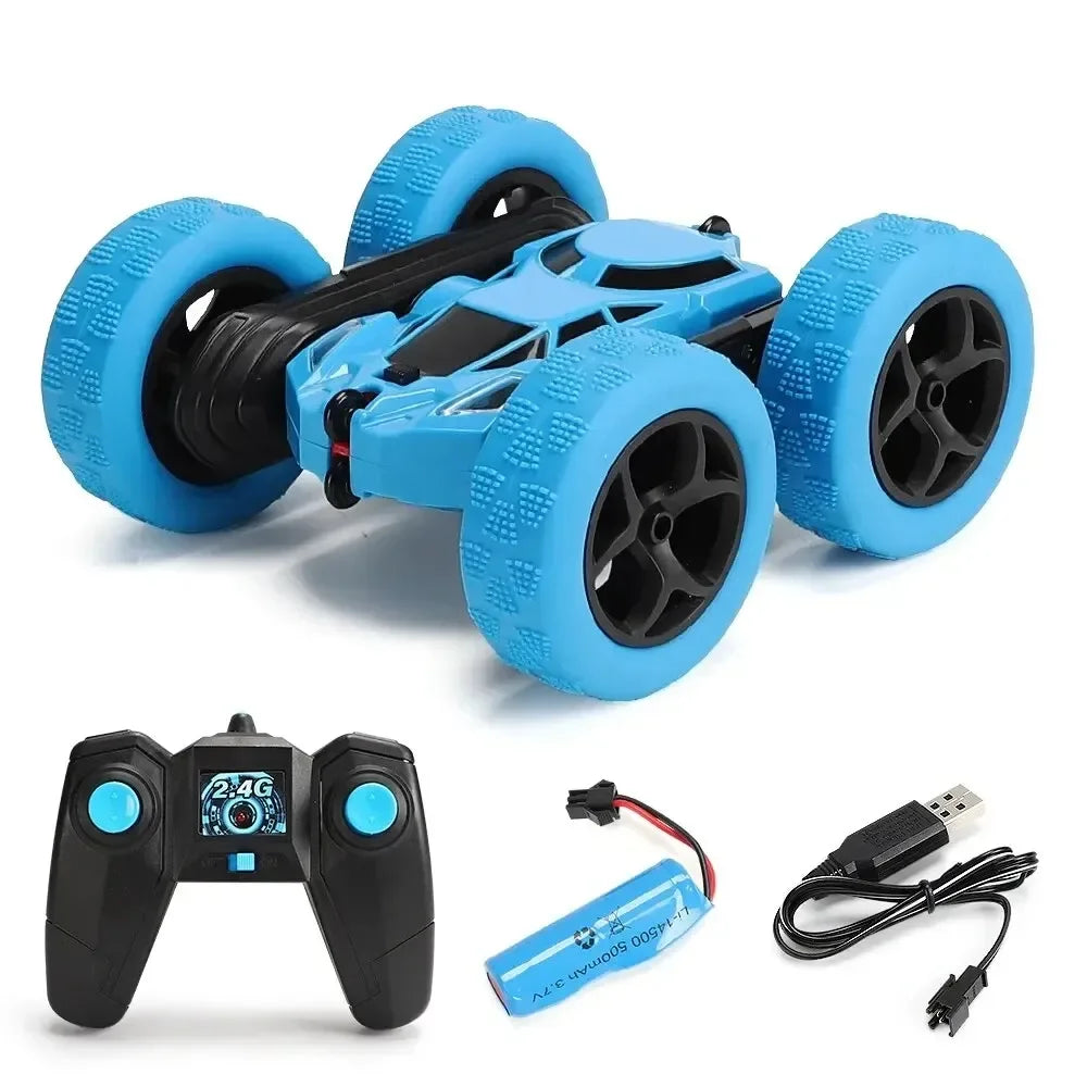Chriyungel Double-Sided Flip RC Stunt Car 2.4G | 360° Rotation High Speed Drift