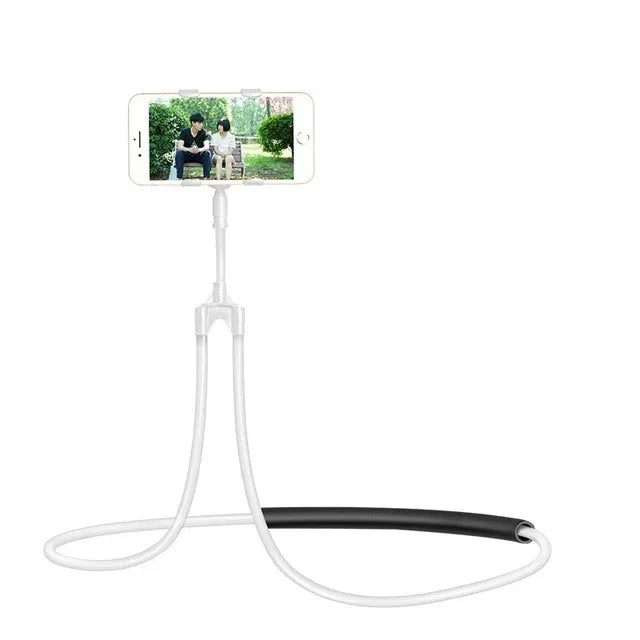 Multifunctional 360° Phone Stand | Desktop Neck Collar Lazy Streaming Tablet Holder