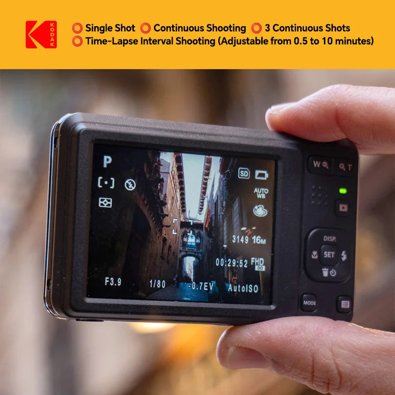 Kodak PIXPRO FZ55 Digital Camera 16MP 5X Zoom | 1080P + 32GB SD Card Kit