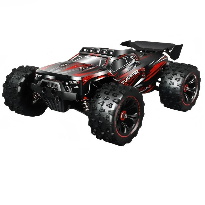 4WD RC Monster Truck 1:16 85KM/H LED | High Speed Drift 4x4 vs WLtoys 124017