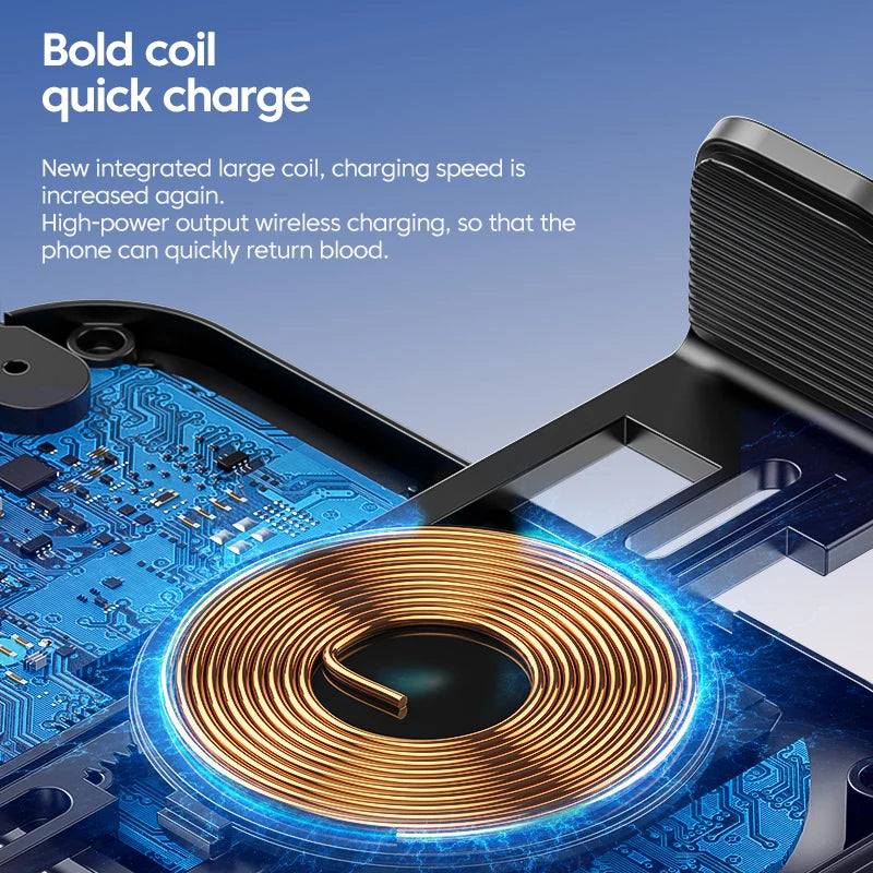 Universal 15W Car Wireless Charger Mount | Auto-Sensing Phone Holder iPhone Samsung