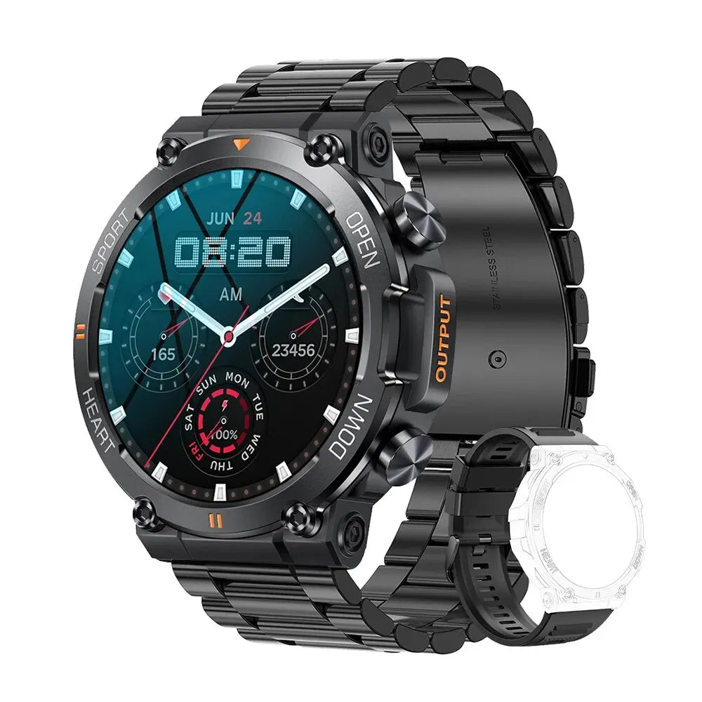 MEVADEN MD56 Smart Watch 1.39" HD BT Call | 400mAh Heart Monitor Sports Fitness