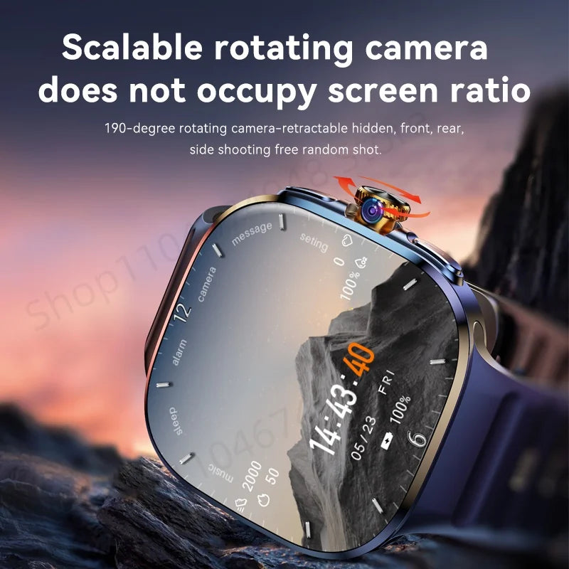 M99 5G Smartwatch 2.4" AMOLED 900W Camera | WiFi GPS NFC Power Bank BT Men Women