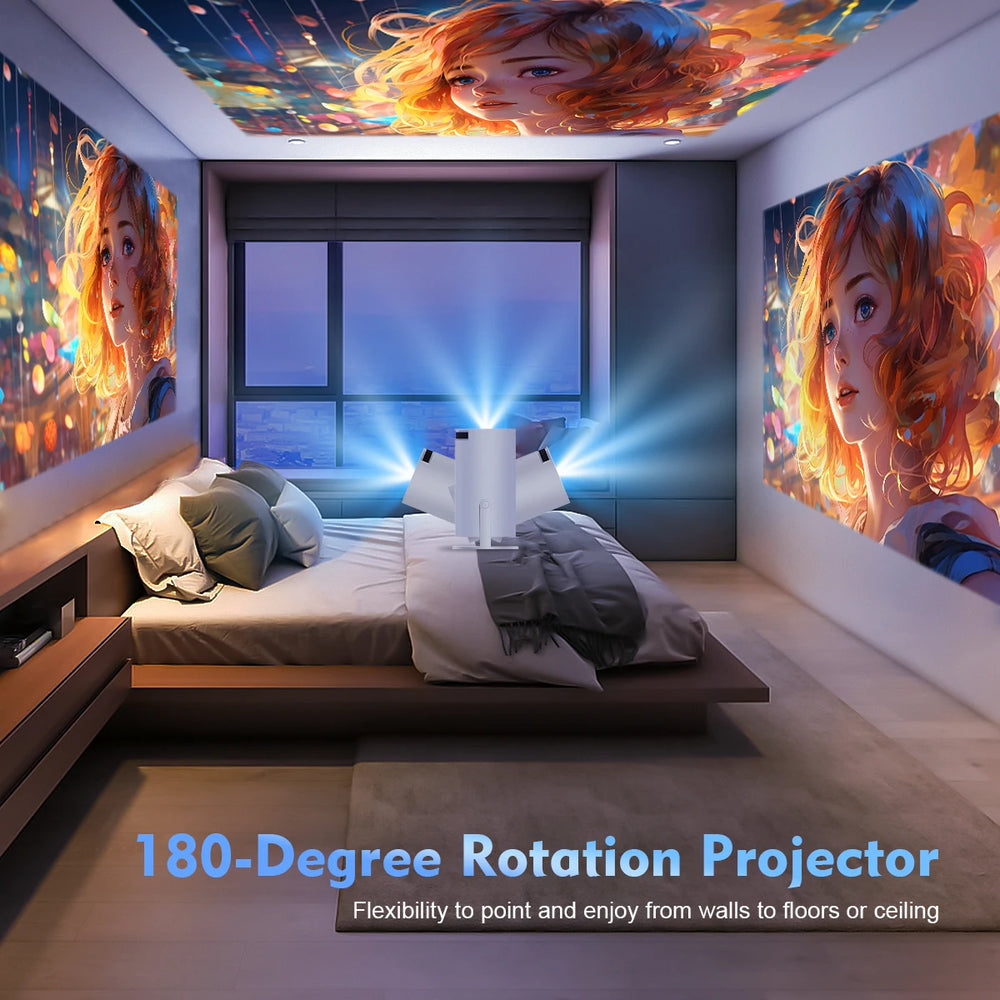 Magcubic HY300 Pro 8K Projector Android 14 | 290ANSI Dual WiFi6 BT5.4 1080P