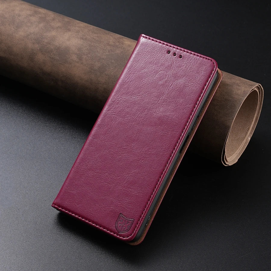 ZZXX Magnetic Leather Wallet Case | Xiaomi Redmi Note 12 Pro 11 10S POCO X5 12T