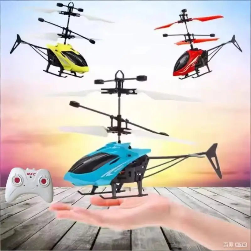 Mini RC Helicopter Infrared Gesture Sensing | Remote Control Aircraft Flying Toy