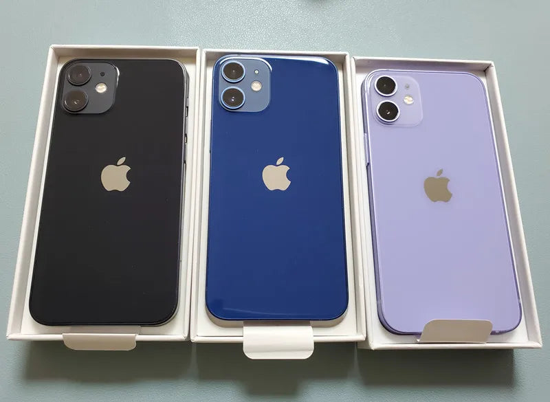 Apple iPhone 12 Mini 64/128/256GB | 5.4" OLED A14 Face ID NFC 5G Unlocked