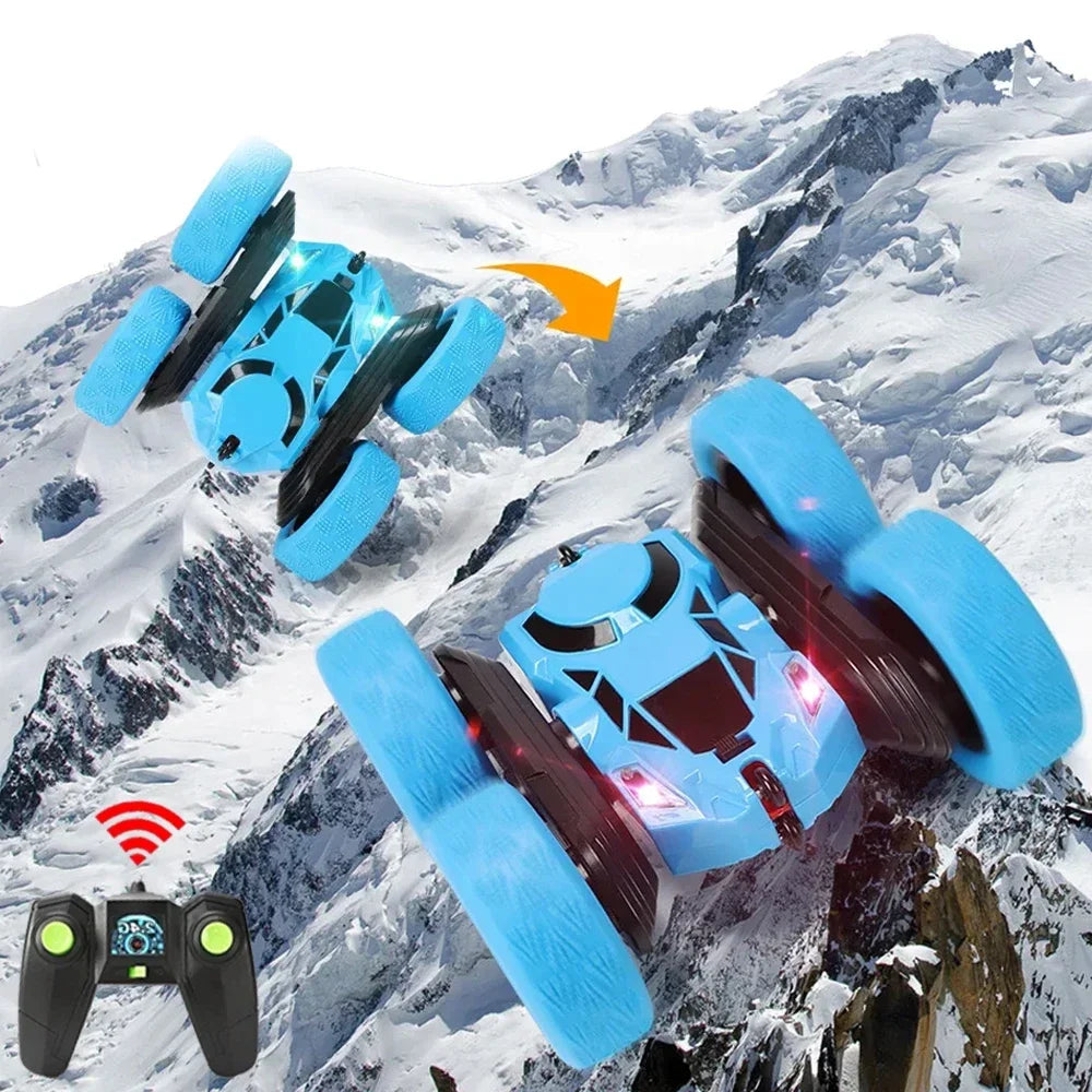 Chriyungel Double-Sided Flip RC Stunt Car 2.4G | 360° Rotation High Speed Drift
