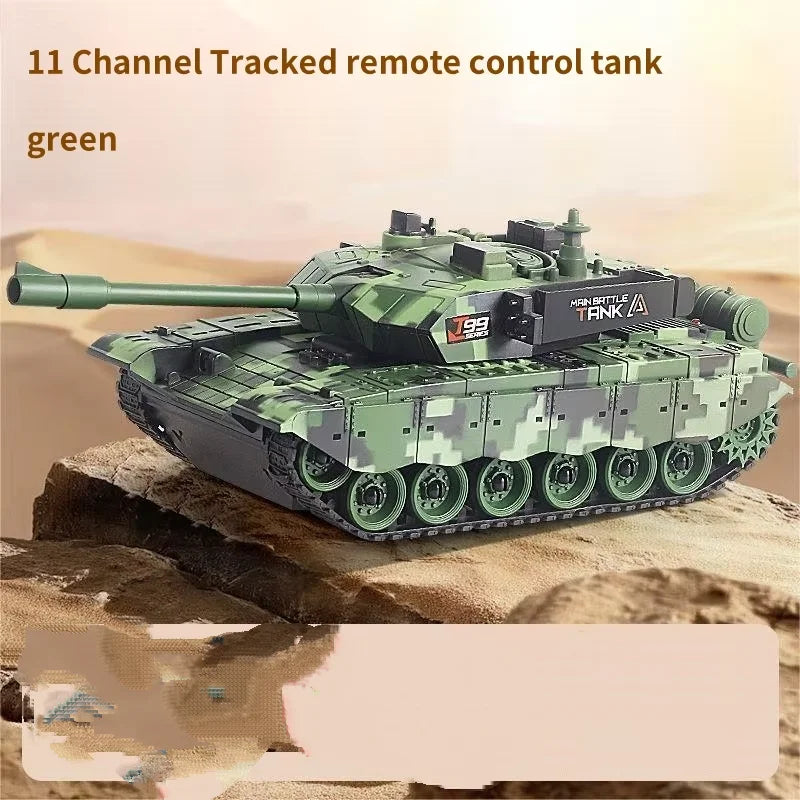 CONUSEA 33cm RC War Tank | Crawler Battle Vehicle Electric Model CE Certified Toy