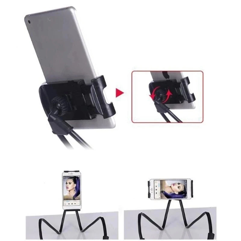 Multifunctional 360° Phone Stand | Desktop Neck Collar Lazy Streaming Tablet Holder