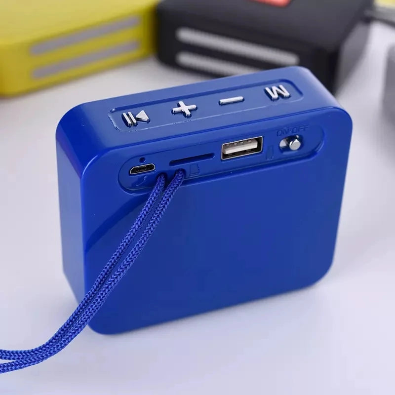 TG166 Portable Bluetooth Mini Boombox Speaker | USB TF Bass Column Outdoor