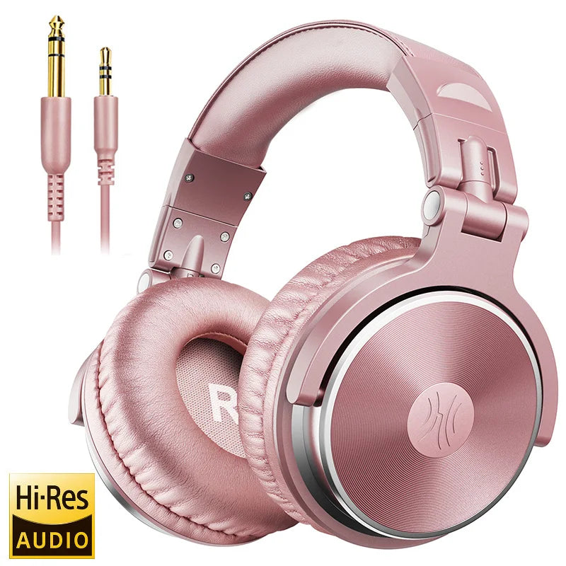 Oneodio Studio Pro 10/30/50 Wired DJ Headphones | Hi-Res HiFi Over-Ear Microphone
