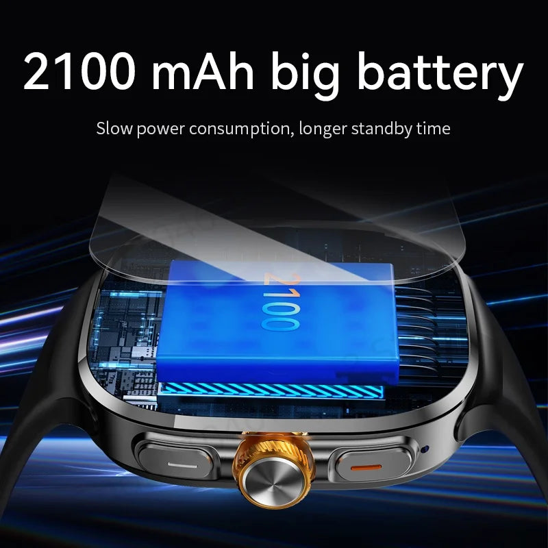 M99 5G Smartwatch 2.4" AMOLED 900W Camera | WiFi GPS NFC Power Bank BT Men Women
