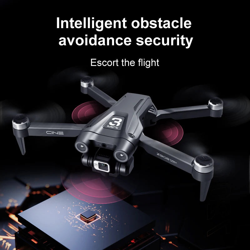 Lenovo Z908 Pro/MAX Drone 4K/8K GPS | Optical Flow 3-Side Obstacle Avoidance