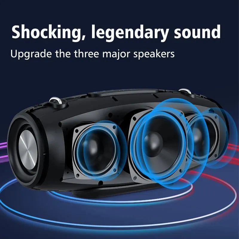 ZEALOT S67 60W Portable Bluetooth Speaker | Outdoor Party Big Bass 3D Sound