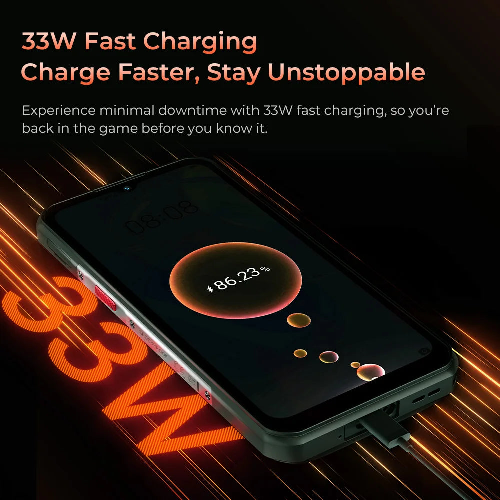 Oukitel WP55 Pro 5G Rugged Phone | 48GB+512GB 11000mAh 33W 108MP 6.6" FHD+
