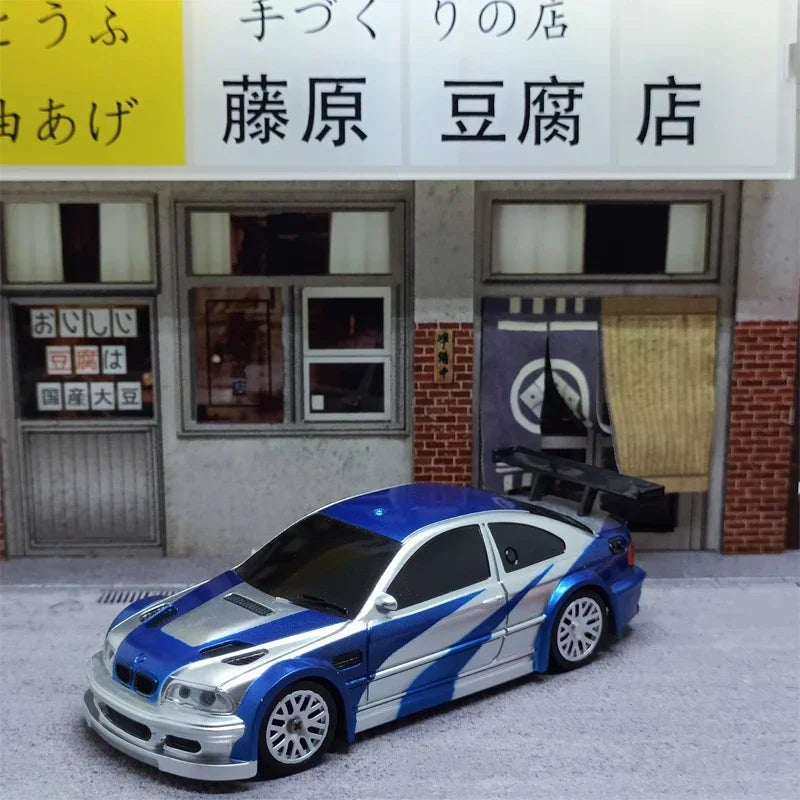 SMODELF 2.4G RC Drift Car 1:43 4WD | High Speed Mini Racing Model Boy Toy