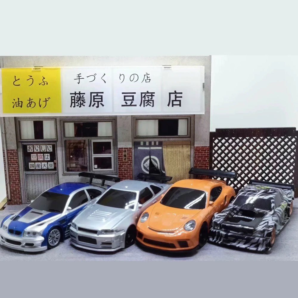 SMODELF 2.4G RC Drift Car 1:43 4WD | High Speed Mini Racing Model Boy Toy
