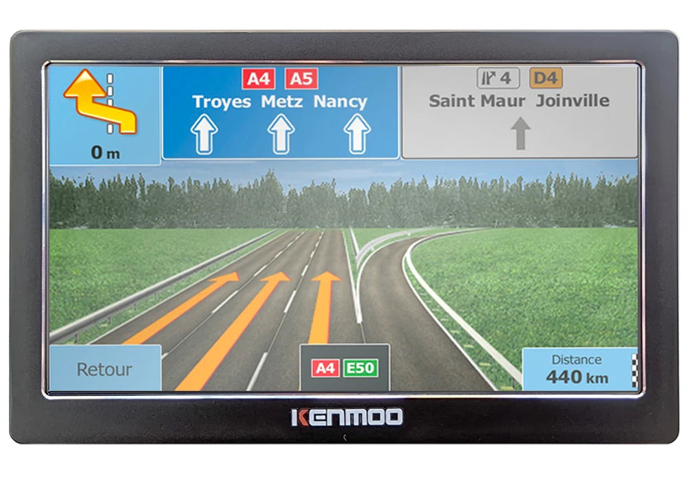 KKENMOO 7" HD GPS Navigator 512MB | 2026 Europe Russia Free Lifetime Updates