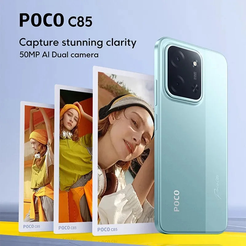 POCO C85 Global Smartphone Helio G81 Ultra | 6.9" 120Hz 6000mAh 50MP NFC 33W