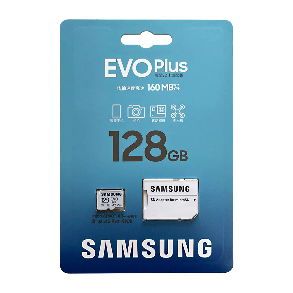 Samsung microSD Card EVO Plus/PRO Plus/PRO Ultimate | 64GB–512GB 4K UHD SDXC