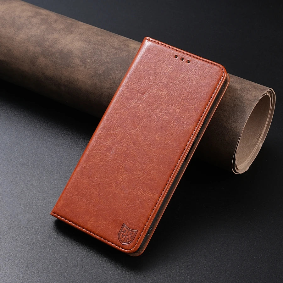 ZZXX Magnetic Leather Wallet Case | Xiaomi Redmi Note 12 Pro 11 10S POCO X5 12T