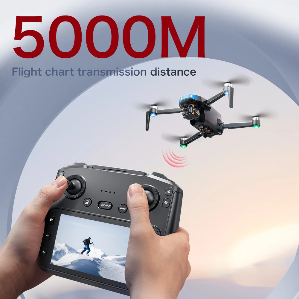 S-X1 MAX GPS Drone 4K Camera | 3-Axis Gimbal Brushless FPV Foldable
