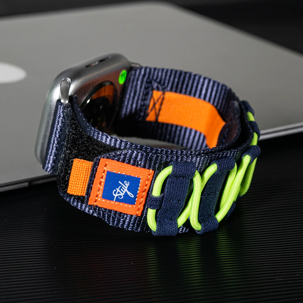 Vwar Nylon Tactical Sports Band Apple Watch | Ultra 2 Series 4–9 SE 42/44/45/49mm