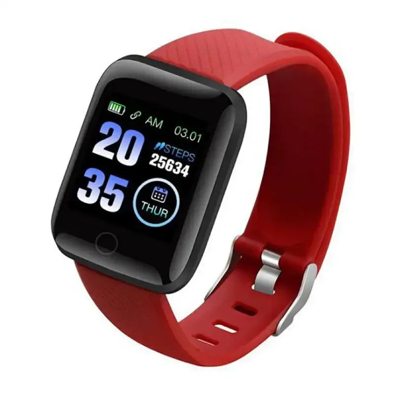 116Plus Smart Watch D13 | Message Remind Music Control Step Calories Alarm Clock