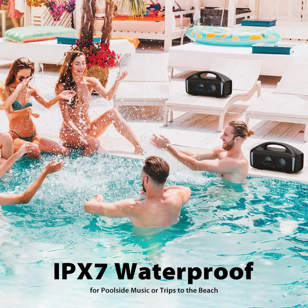 Tribit StormBox Blast Portable Speaker 90W | IPX7 Waterproof 30H Party Camping