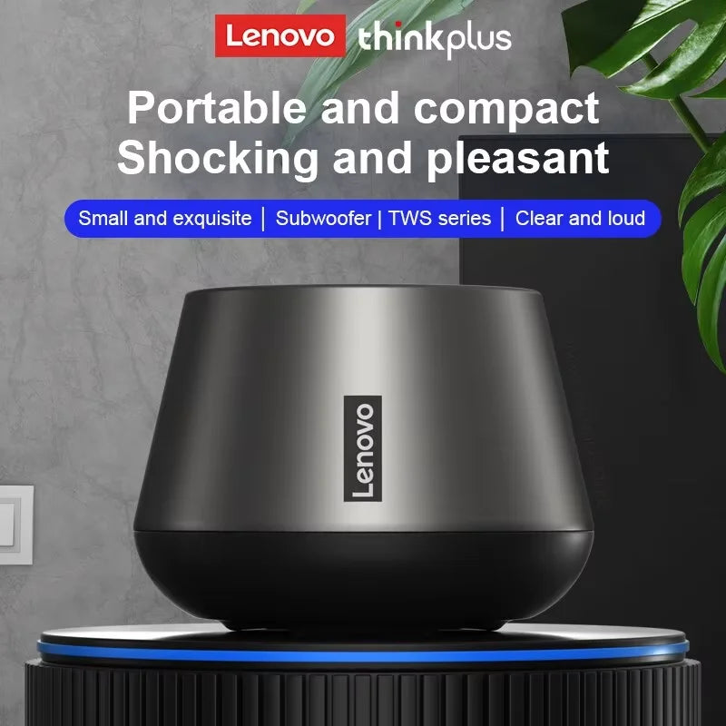 Lenovo K3 Pro Bluetooth 5.0 Speaker | Deep Bass Outdoor Camping Portable Loudspeaker