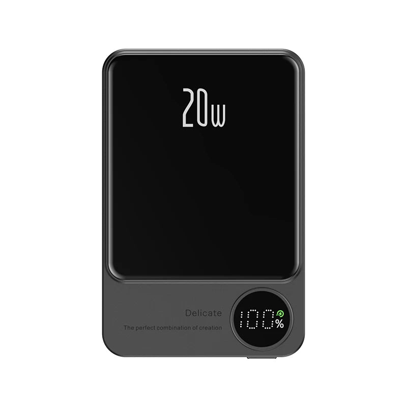 Alloy Magnetic Power Bank 10000mAh | Wireless Fast Charge MagSafe iPhone 11–15