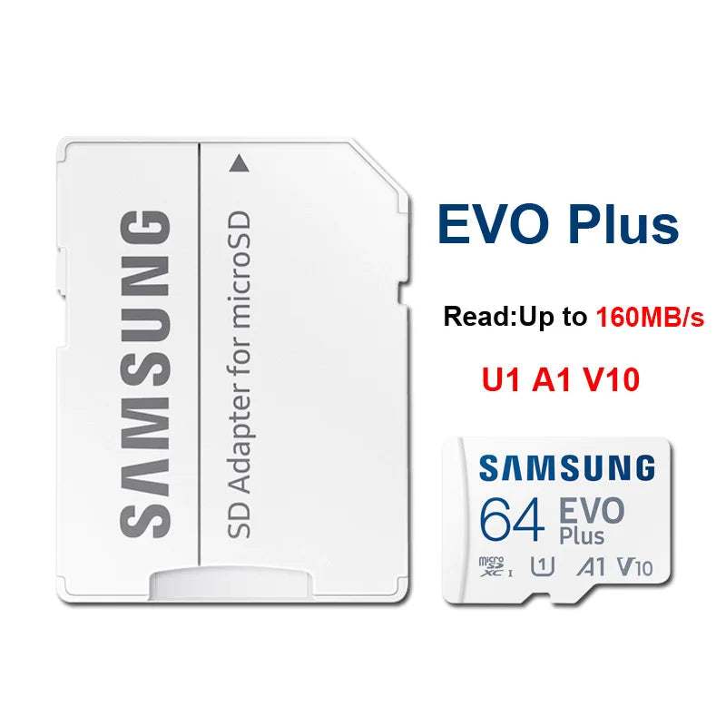 Samsung microSD Card EVO Plus/PRO Plus/PRO Ultimate | 64GB–512GB 4K UHD SDXC