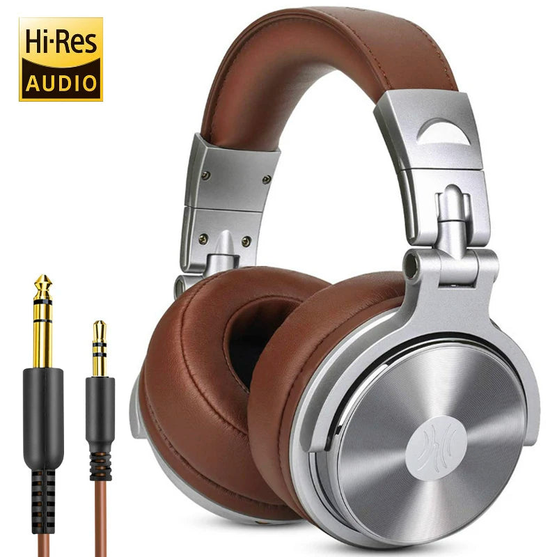 Oneodio Studio Pro 10/30/50 Wired DJ Headphones | Hi-Res HiFi Over-Ear Microphone